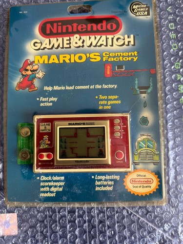 Nintendo game watch mario s - game, mario's
