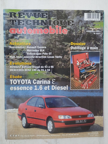 Revue technique toyota - technique,