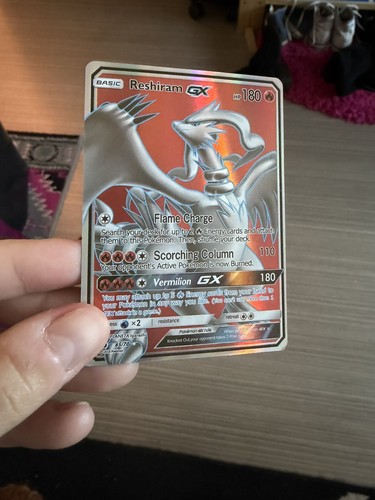 Carte pokémon reshiram - pokémon,