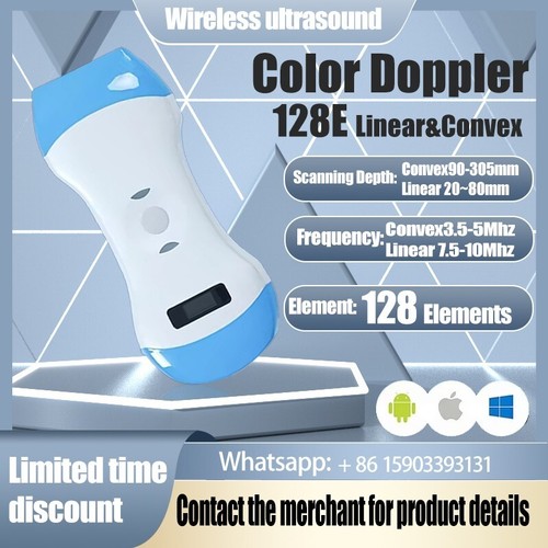 Color doppler 128 elements - color,