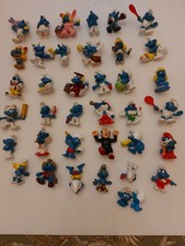 Schtroumpfs 36 figurines vintage d'après Peyo années 70/80