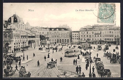 Carte postale nice - nice,, place