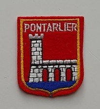 Ecusson brodé de Pontarlier (25)