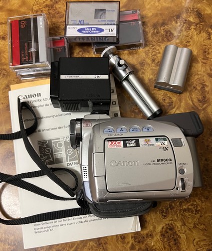 Canon mv600 minidv - mv600, video