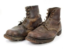 Brodequins Allemands WW1 - Allemagne ( matériel original )