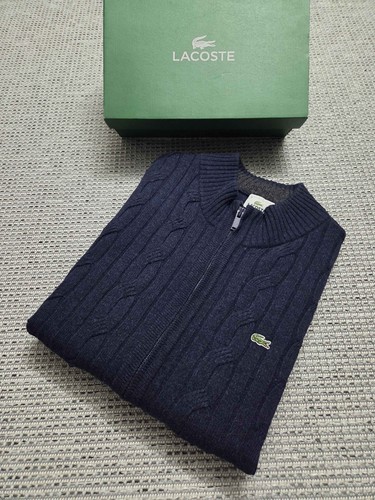 Gilet lacoste torsadé - gilet,