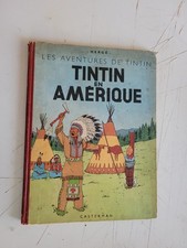 Tintin en amérique, B8-1953, en bon état