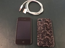 Iphone 4s 64 Gig Black With Case In Excellent Shape