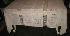 Broderie Ancienne belle Nappe