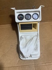 VW Cabrio Cabriolet Rabbit MK1 Center Console Shifter 5sp Guage Pods White 90-93
