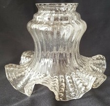 GLASS TULIP ANTIQUE LAMP