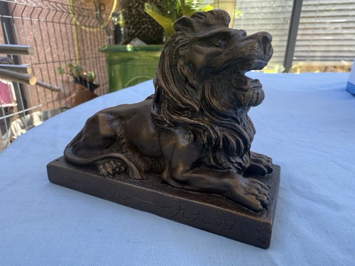 Rare lion bronze asie chine - asie,