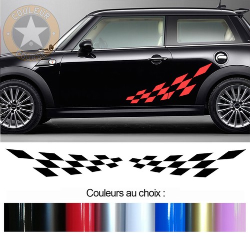 Bandes damiers pour mini - 2, x