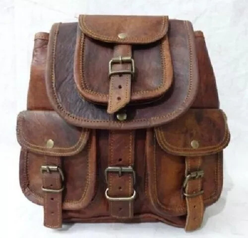 Grand sac dos cuir - grand, en