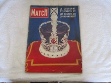 PARIS MATCH N°197 DECEMBER 1952 CROWN ELIZABETH II SECRETS CORONATION