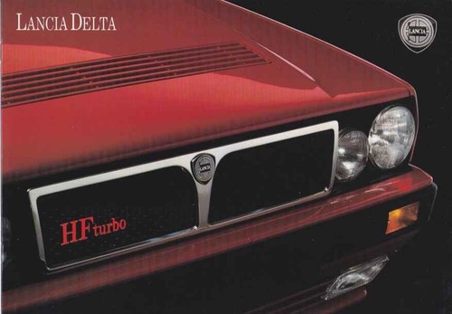 Brochure lancia delta - brochure, (+