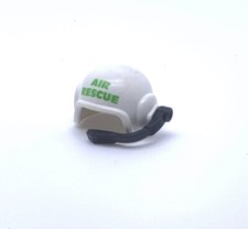 Playmobil * RESCUE * White Air Rescue Micro Helicopter Pilot Helmet 3845 