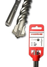 Werhe® SDS Max concrete drill 40 x 1000 mm hammer drill masonry drill concrete drill