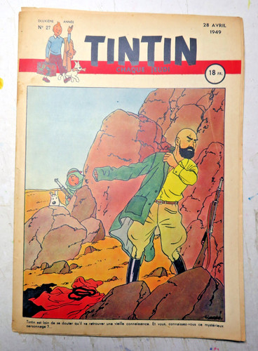 Tintin journal edition - tintin/le, de../edition