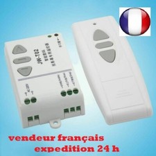 TÉLÉCOMMANDE radio sans fil + RÉCEPTEUR pour volet roulant ou store banne écran