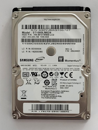 St1000lm024 m101mbb lc2 - st1000lm024,, hn-m101mbb/lc2