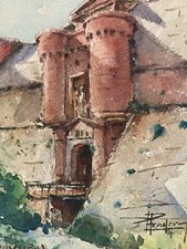 Beautiful watercolor painting