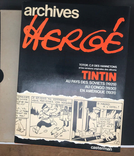 Herge tintin archives - -,