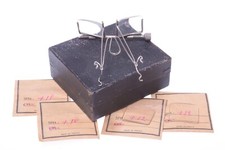 ✅ ANTIQUE CLIP ON X10, X12 MAGNIFYING ELEMENT GLASSES LOUPE JUWELRY STAMPS ETC..