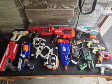 Lot Of 15 Nerf Guns / Toy Guns Untested