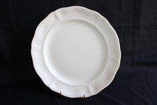 Grand plat rond en faïence de