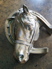 Ancien encrier en régule