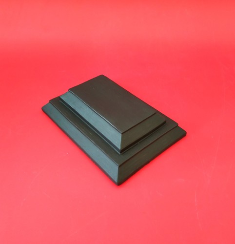 Socle support présentoir bois - support,