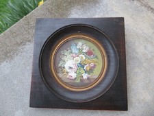 ancienne peinture bouquet de