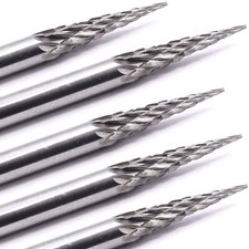 5X HM Fraise À Tige 0,5 - 3Mm Outils De Gravure Pour Dremel Proxxon Accessoires