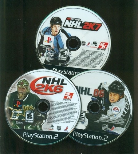Ps2 lot hockey video - ps2,,