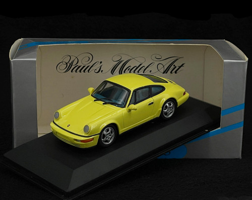 Porsche 964 carrera - 2, jaune