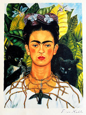 Frida, Kahlo Lithographie COA