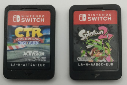 Lot jeux nintendo - 2, switch