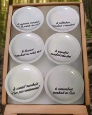 6 Assiettes à Fromages