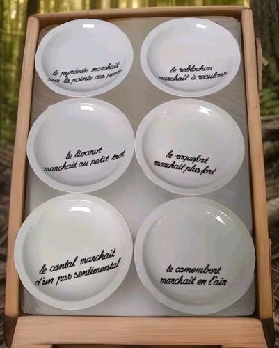 Assiettes fromages - assiettes, à