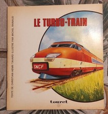 Vintage TOURET Decal Discovery Collection LE TURBO-TRAIN Tavard 1975