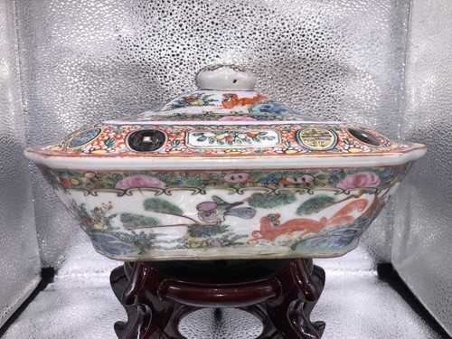 Chinese export famille - export, rose