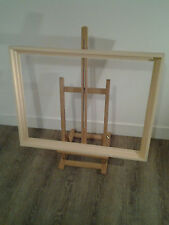 Encadrement Caisse américaine,Cadre en bois ,Finition naturelle ,Format Paysage