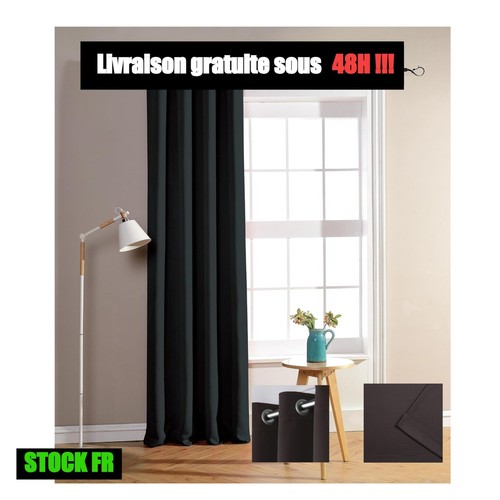 Rideau occultant noir - , homerokk