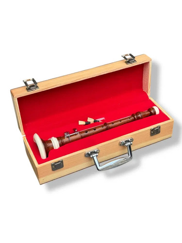 Brown bombard chanter - brown, tuneable