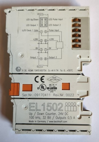 Beckhoff el1502 compteur - beckhoff,