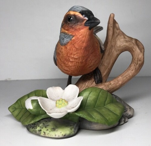Oiseau porcelaine fine pinson - porcelaine,