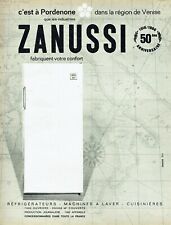 Advertising 089 1966 Zanussi Refrigerator Pordenone 50th Anniversary