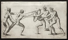 Gravure 16è Ecole italienne