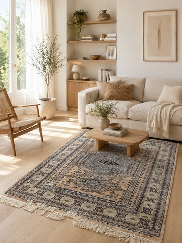 Grand tapis persan ancien - tapis,